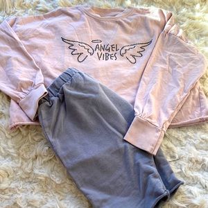 Short and Long Sleeve Outfit